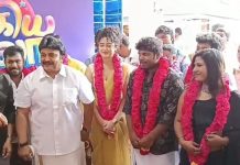 ஒன்றரை மணி நேரம் சிரித்துக்கொண்டே கதையை கேட்டு இந்த படத்தில் நடிக்க ஒப்புக்கொண்டேன்! -அழகிய லைலா படத் துவக்கவிழாவில் இளைய திலகம் பிரபு